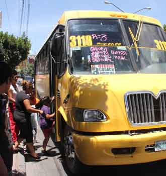 Diputada pide mas capacitación y examenes toxicológicos para operadores del transporte publico en San Luis