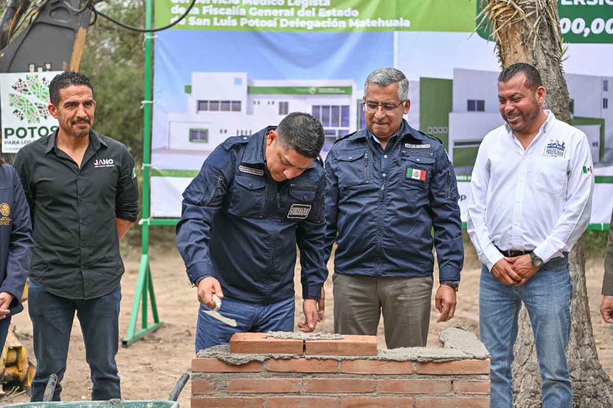 Gobernador de San Luis arranca obras de nuevos edificios de gobierno en Matehuala
