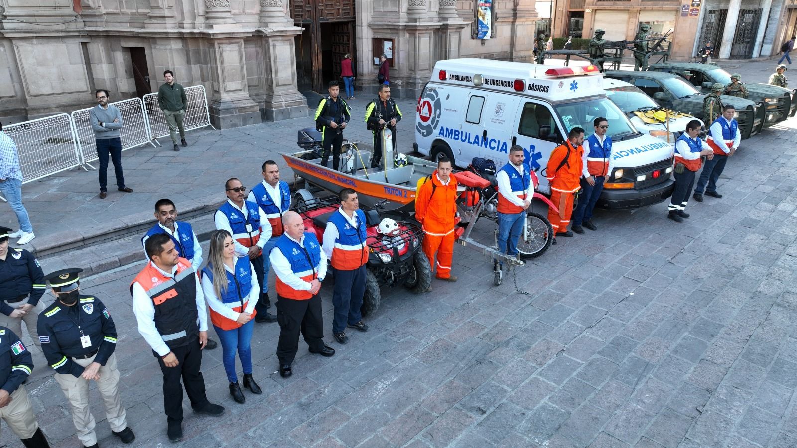 Dan por iniciado el operativo de seguridad especial por semana santa en San Luis Potosí